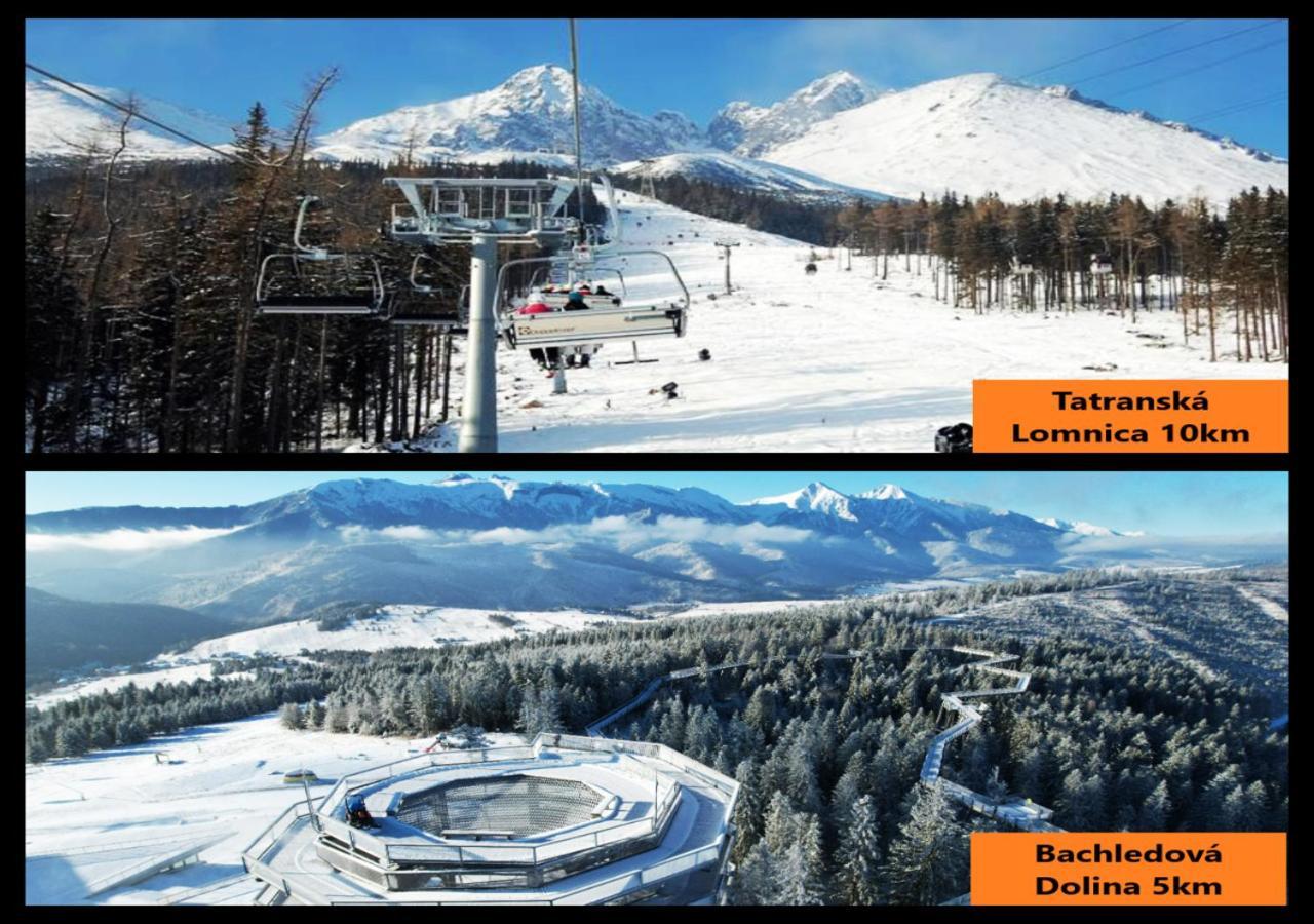 Apartmány ANJA Vysoké Tatry Esterno foto